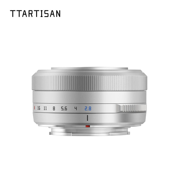 (Fuji X) TTARTISAN AF 27mm f2.8 APSC AUTOFOCUS lens, silver