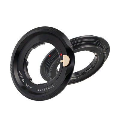 TTArtisan M-GFX adapter, Leica M bayonet and GFX mount side