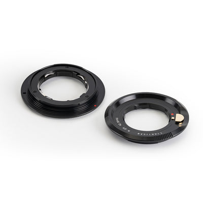 TTArtisan M-GFX adapter, both mount sides shown