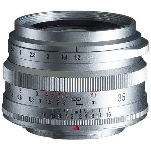 Voigtlander NOKTON 35mm f1.2 Asph, Fuji X mount (APSC), silver