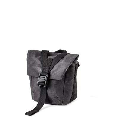 WOTANCRAFT Travel Camera Bag "PILOT" 2L, CHARCOAL BLACK