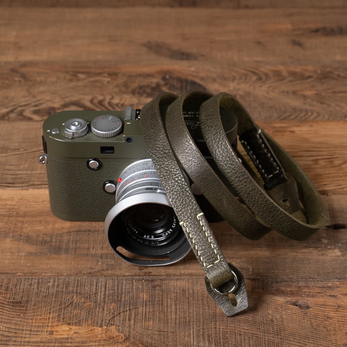 WOTANCRAFT Full Leather NECK straps - O'Ring (5 styles)