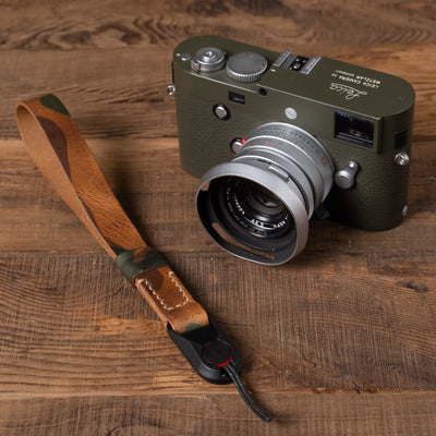 WOTANCRAFT Full Leather WRIST straps - Peak Design clip (5 styles)