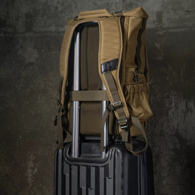 WOTANCRAFT Travel Camera Backpack "PILOT" 18L, KHAKI BROWN
