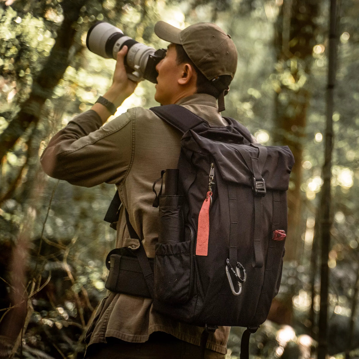 WOTANCRAFT Travel Camera Backpack "PILOT" 18L, BLACK