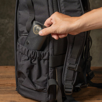 WOTANCRAFT Travel Camera Backpack "PILOT" 18L, BLACK