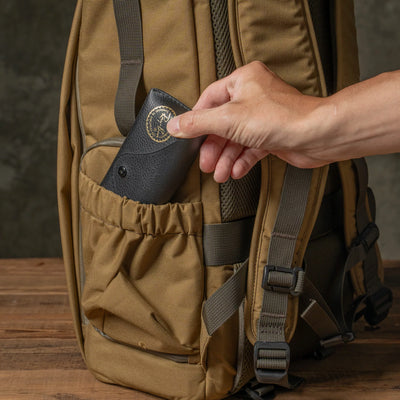 WOTANCRAFT Travel Camera Backpack "PILOT" 18L, KHAKI BROWN