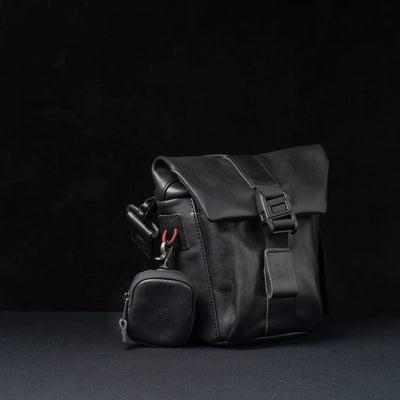 SALE ! WOTANCRAFT FULL LEATHER Side Pouch
