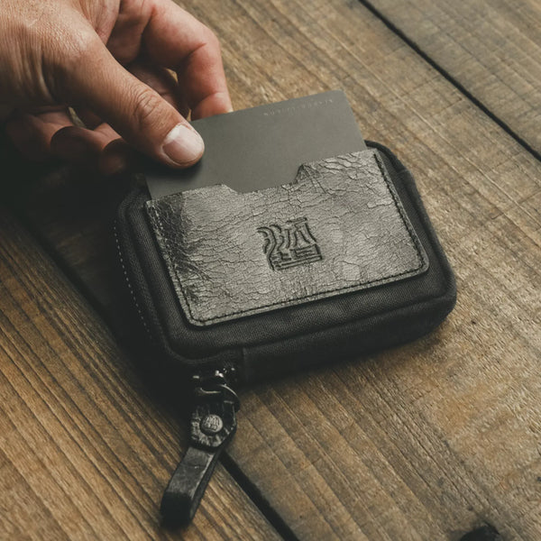 WOTANCRAFT ESSENTIAL WALLET Leather Black