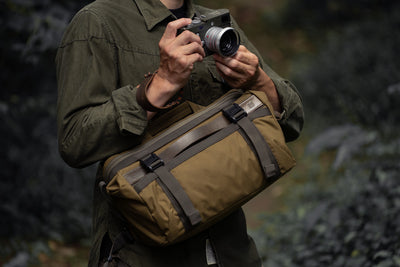 WOTANCRAFT Sling Bag "EASY RIDER" v2, 10L, Black