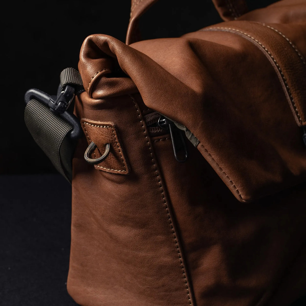 SALE ! WOTANCRAFT Travel Camera Bag "PILOT" 3.5L, FULL BROWN LEATHER