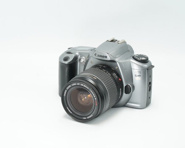 AUTOFOCUS Canon EOS Rebel G2 (EOS Kiss) film camera, grey