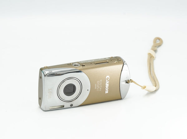 CANON IXY / IXUS iZoom, GOLD - SMALLEST DIGITAL camera FULL SET !!