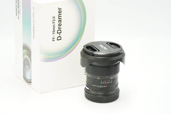 LAOWA 15mm F2.0 D-Dreamer, Canon EOS R - Mint Condition !