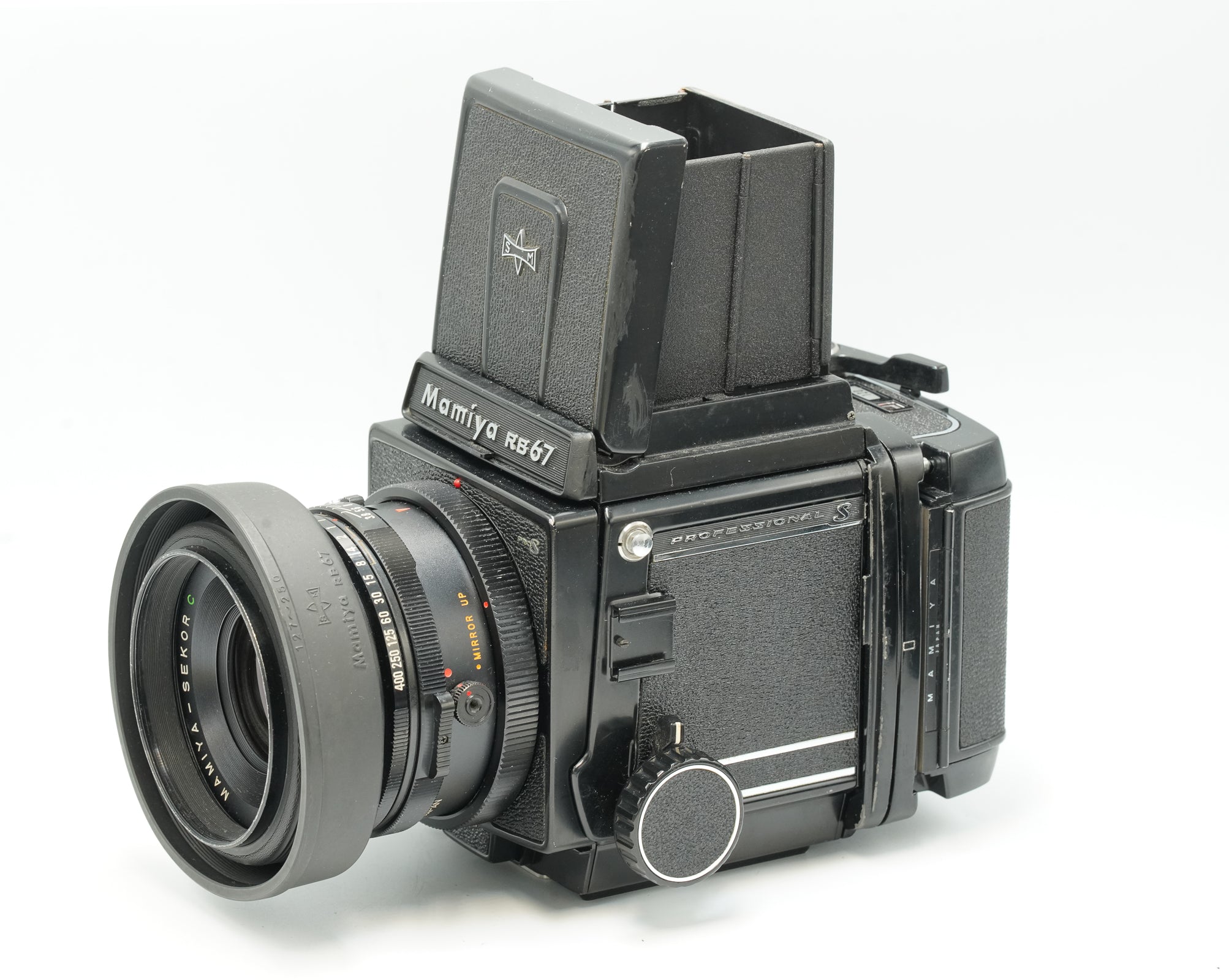 Mamiya RB67 PRO S, 90mm f3.8 lens & waist finder – UAE