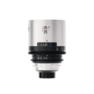 Blazar Remus 33mm T1.8 1.5x anamorphic lens, front view