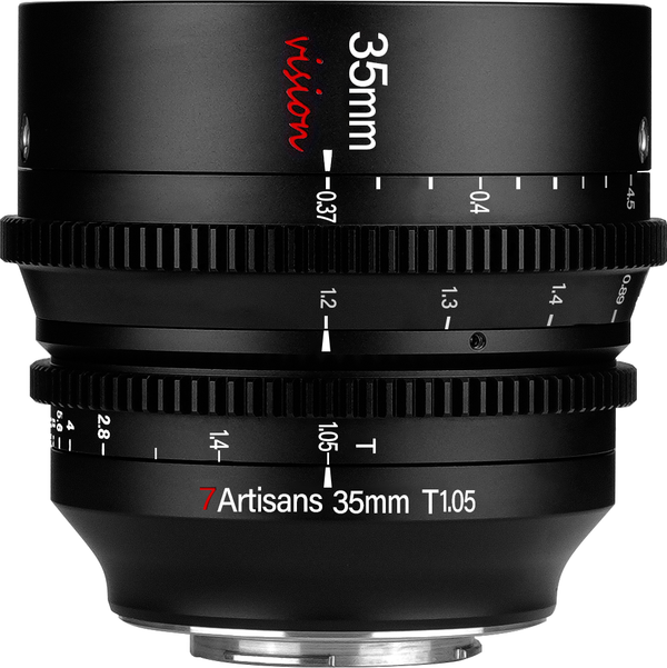 7ARTISANS Vision 35mm T1.05 Super 35 Cine lens, Sony E