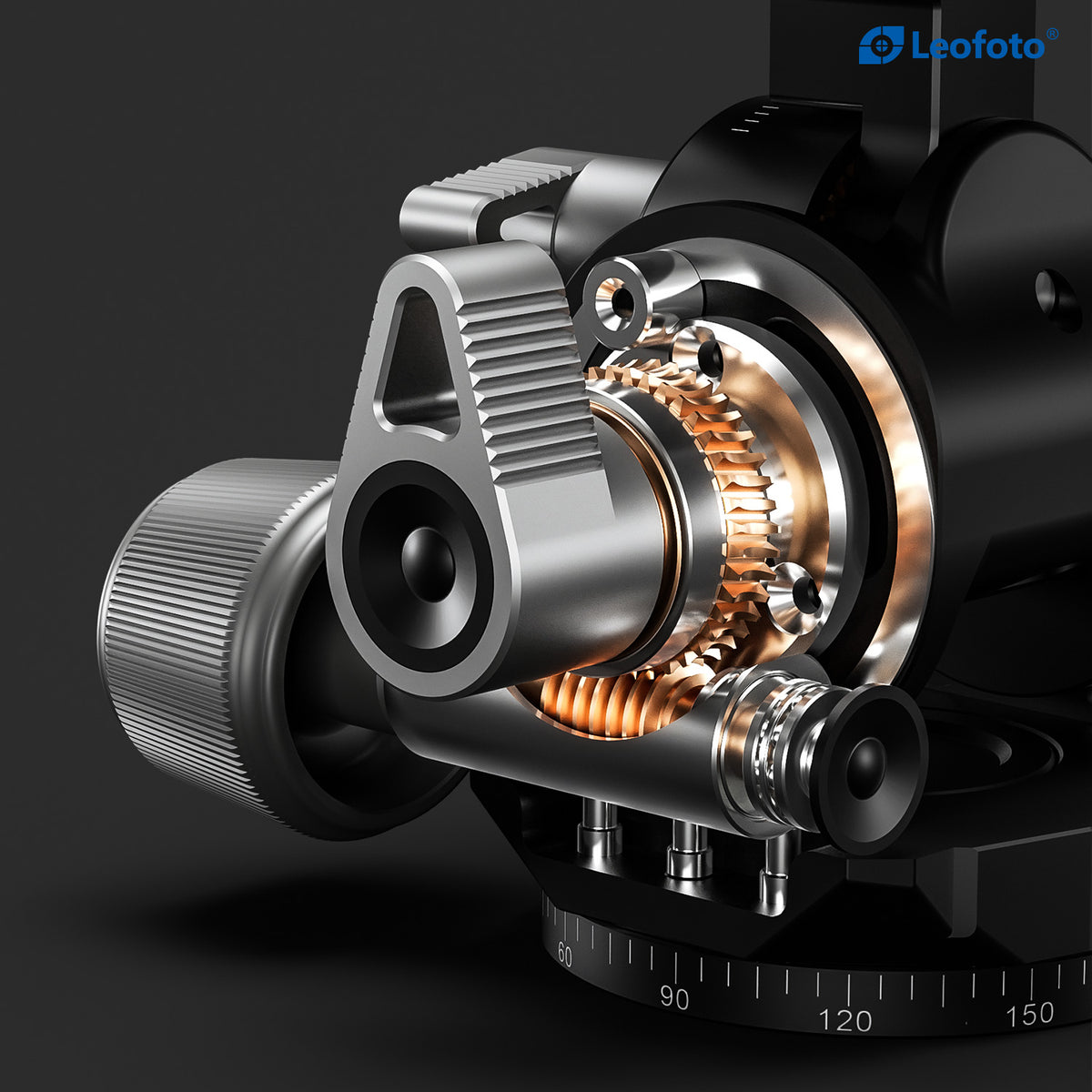 Leofoto G4 Pro geared head