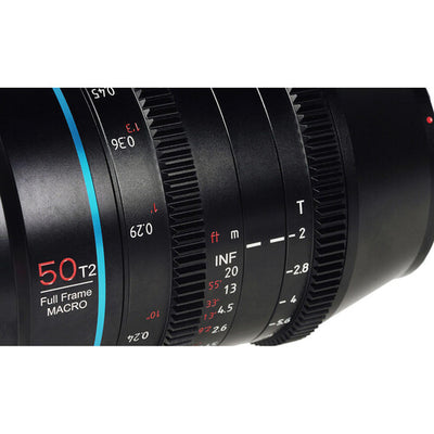 CLEARANCE ! SIRUI JUPITER 50mm T2.0 Full Frame MACRO Cine lens, EF/E/RF mount