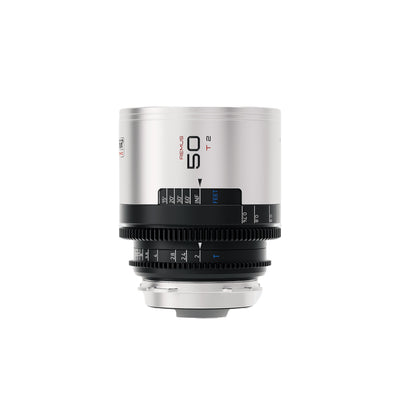 Blazar Remus 50mm T2 1.5x anamorphic lens, front view
