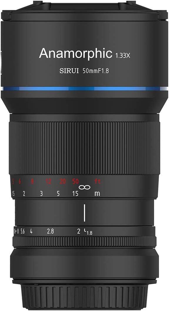 DISPLAY ! SIRUI 75mm F1.8 1.33x Anamorphic APS-C Lens, Sony E