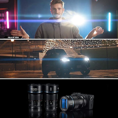 DISPLAY ! SIRUI 75mm F1.8 1.33x Anamorphic APS-C Lens, Sony E