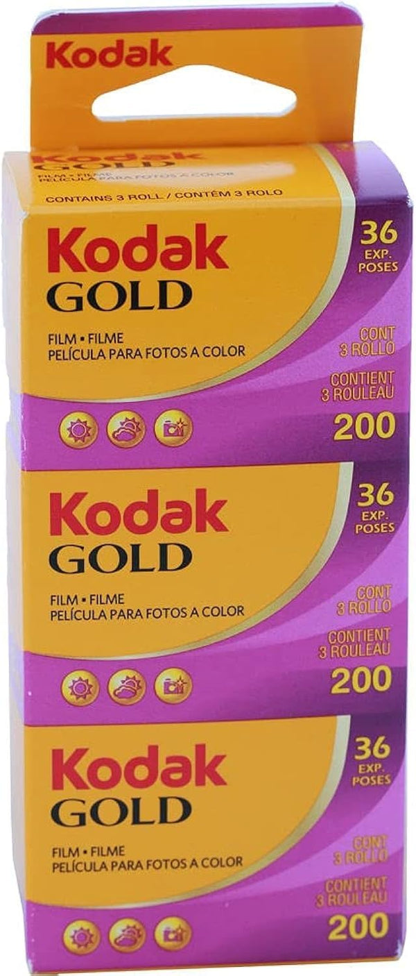 KODAK Gold 200 - 35mm - Pack of 3 films