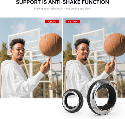 Viltrox EF-GFX II supports lens image stabilisation, comparison photos