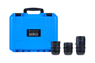 SIRUI VISION PRIME 15/75/150mm SET, FULL FRAME Cine Lens