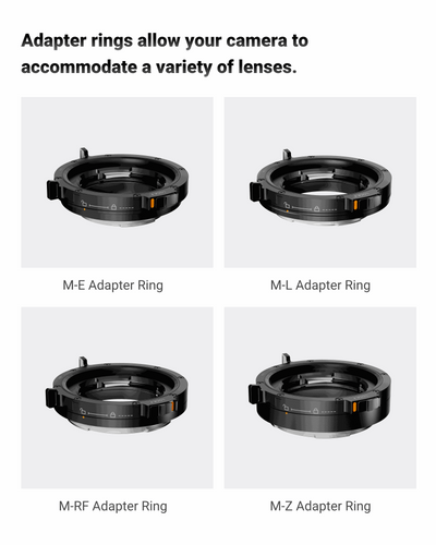 Thypoch adapter rings for Leica M lenses: M-E, M-L, M-RF and M-Z