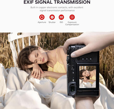 Viltrox EF-GFX II EXIF transmission for aperture, shutter, ISO and exposure