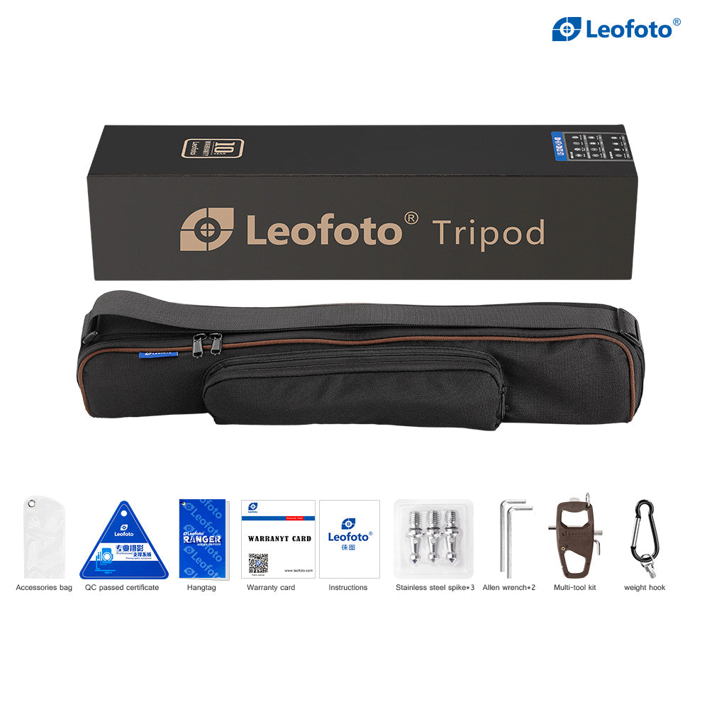 Leofoto LS-365C in the box