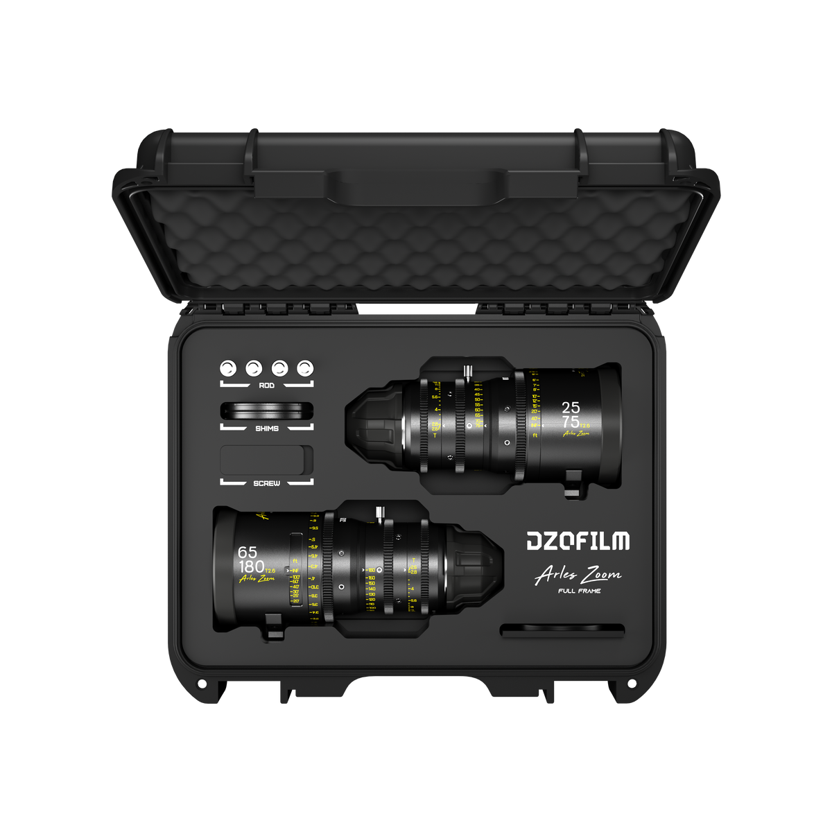 DZOFILM ARLES ZOOM SET 25-75 / 65-180mm T2.6, PL mount