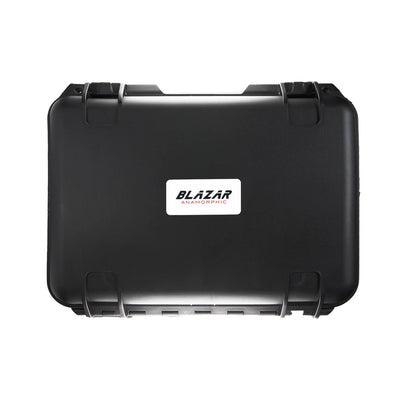 Blazar Mantis anamorphic lens set hard carry case, closed