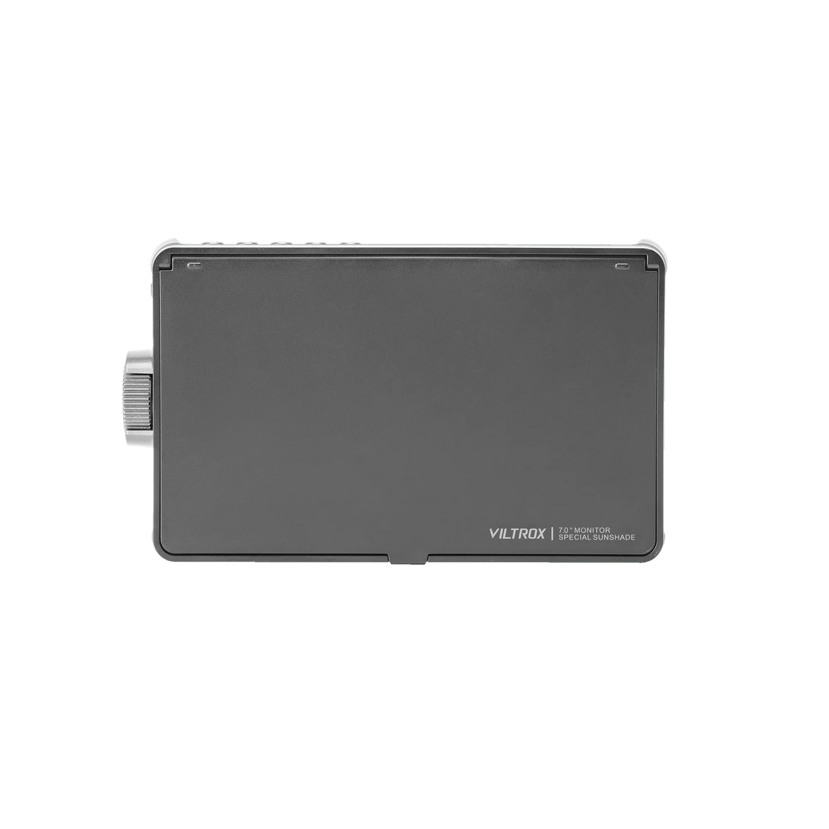 Viltrox DC-A1 7 inch monitor with special sunshade cover fitted