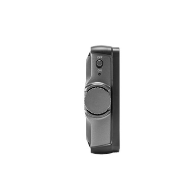 Viltrox DC-A1 monitor side view with power switch and mounting knob