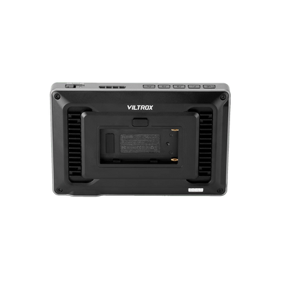 Viltrox DC-L1 monitor back panel with battery plate and cooling vents