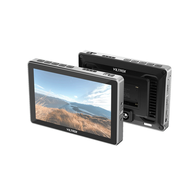 Viltrox DC-L1 5.5 inch camera monitor, front screen and back view