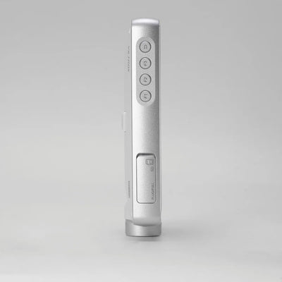 Viltrox DC-V1 white, side view with function buttons and SD card slot