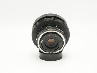 Canon nFD 24mm f2.8 with CINE MOD options