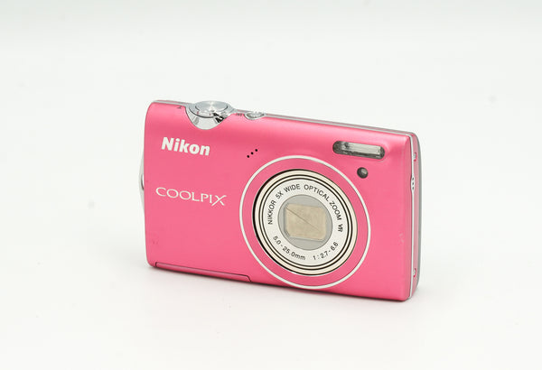 NIKON COOLPIX S5100 12MP DIGITAL camera, pink