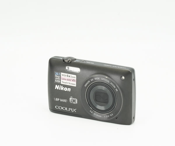 NIKON COOLPIX S4400, 20MP DIGITAL camera, BLACK