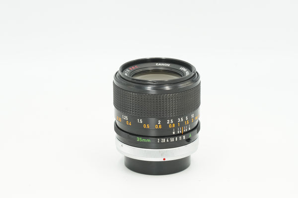 RARE Canon FD 35mm f2 S.S.C. CONCAVE version