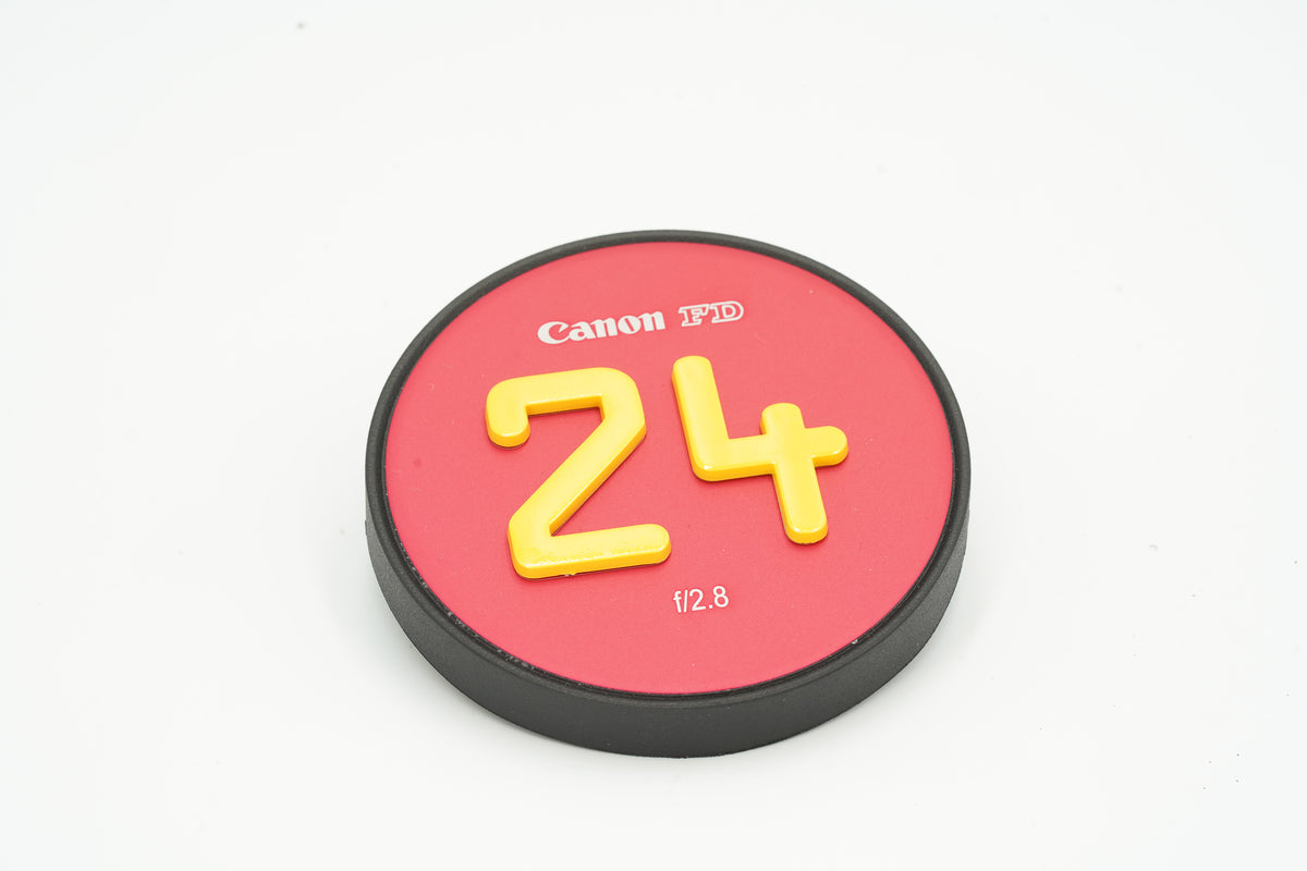 Canon nFD 24mm f2.8 with CINE MOD options