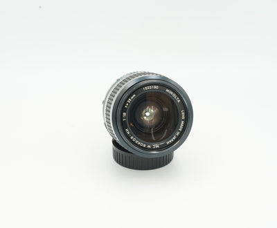 Minolta MC W.Rokkor-HH 35mm f/1.8 front element and name ring