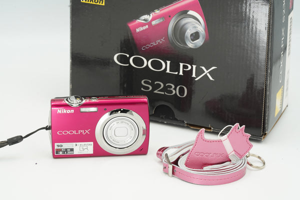 NIKON COOLPIX S230, 10MP DIGITAL camera, FULL SET