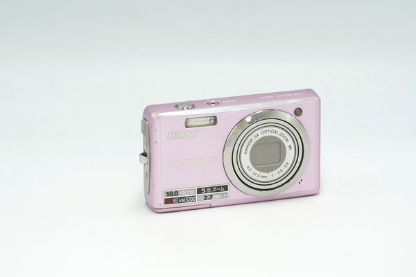 NIKON COOLPIX S560 10MP DIGITAL camera, brushed pink