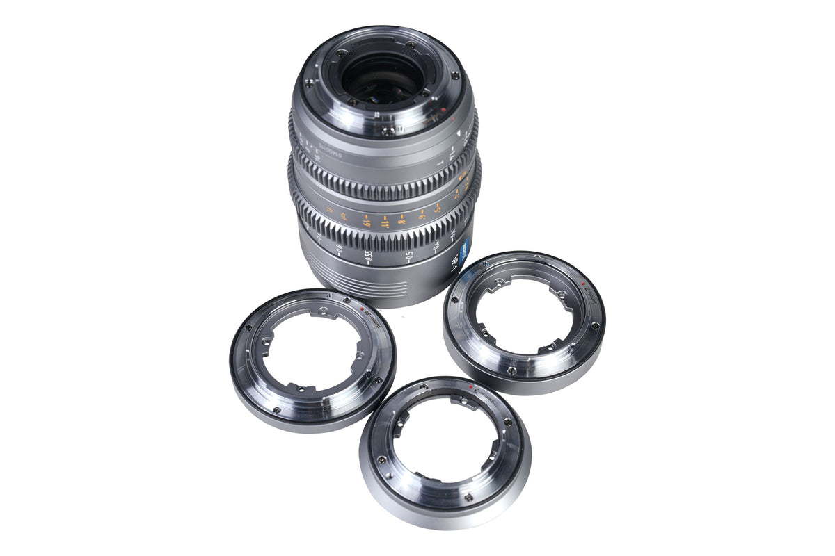 Sirui Vision Prime T1.4 cine lens with interchangeable L, RF and Z mounts
