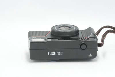 Nikon L35AD2 film camera, top view