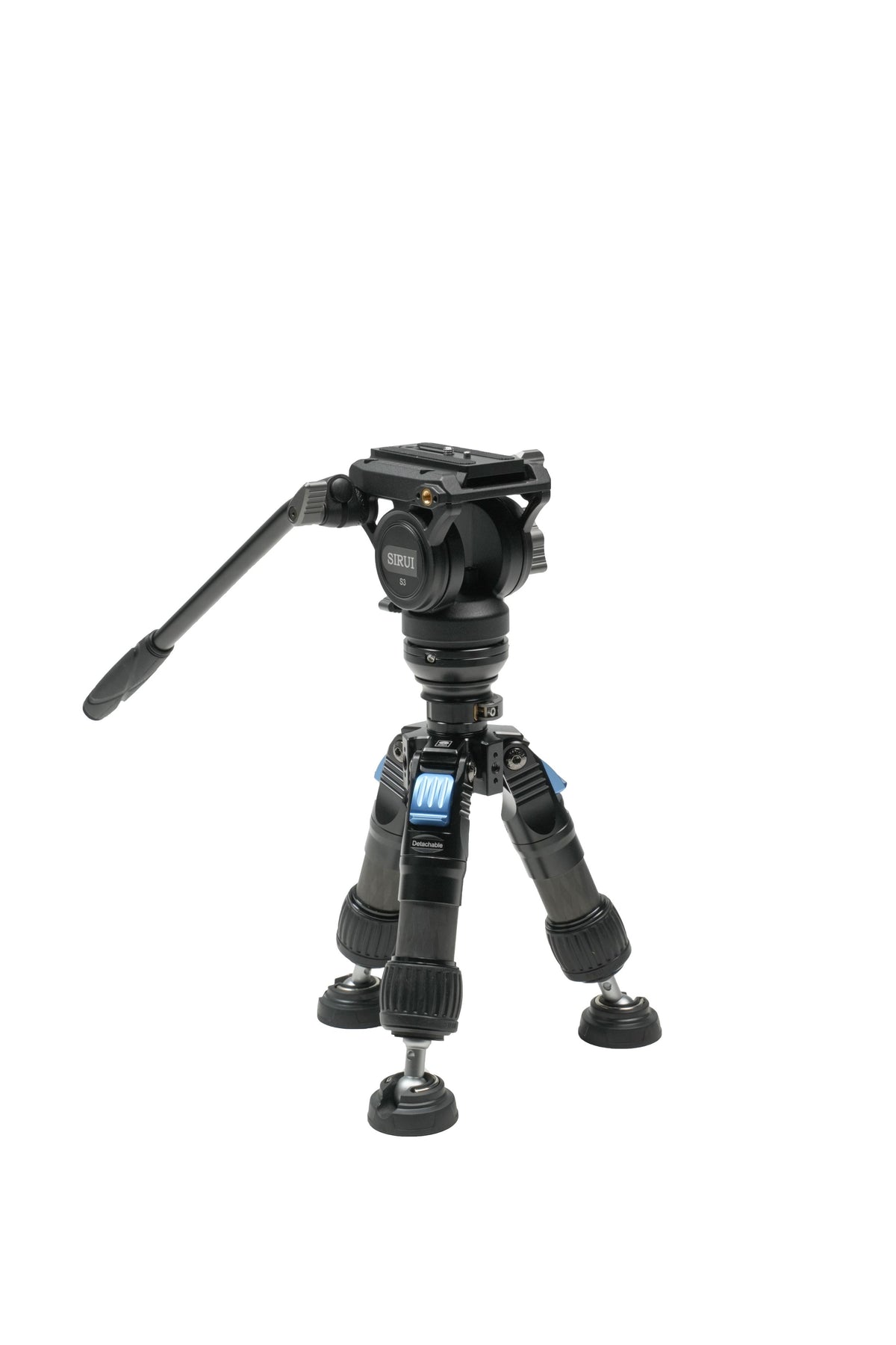SIRUI SVS60 Rapid System One-Step Adjustment Video Tripod+ S3 head